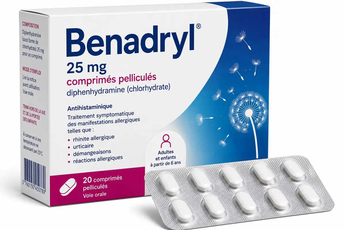 Benadryl (Difenidramina)