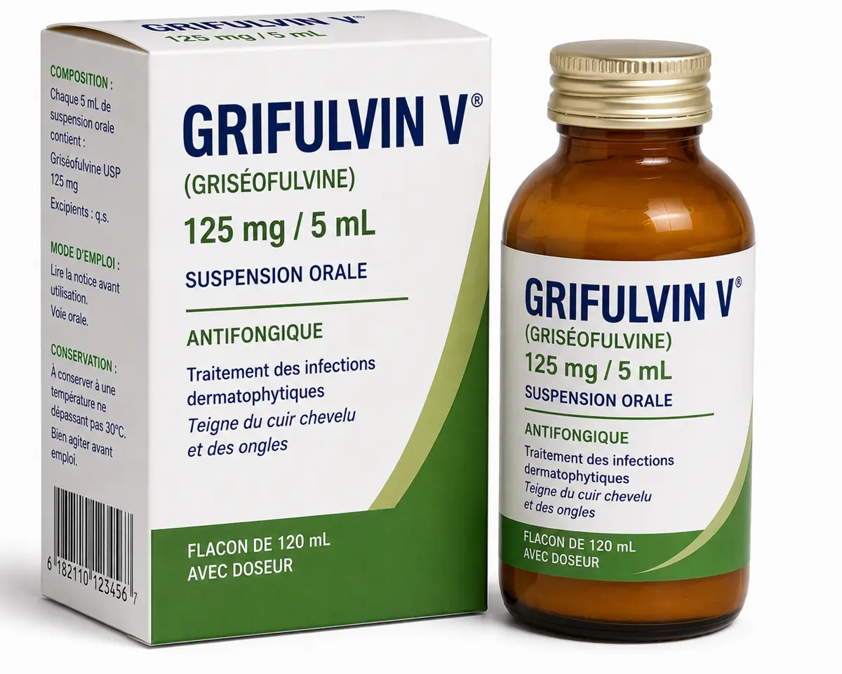 Grifulvin V (Griseofulvina)