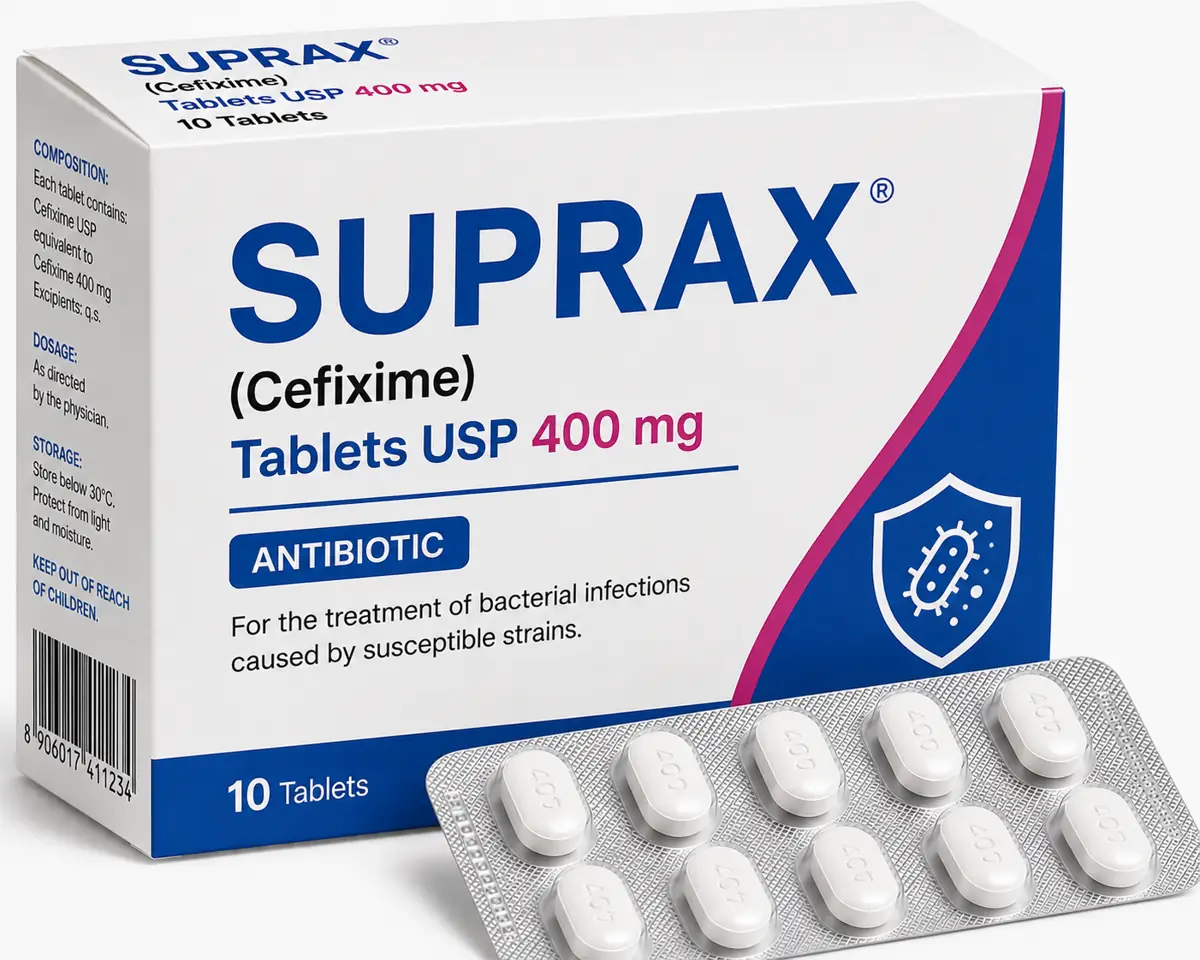 Suprax (Cefixima)