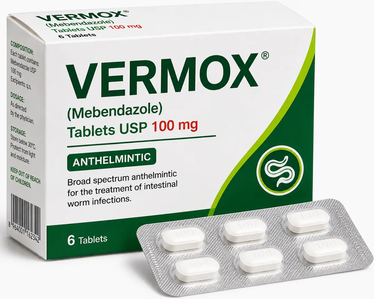 Vermox (Mebendazolo)